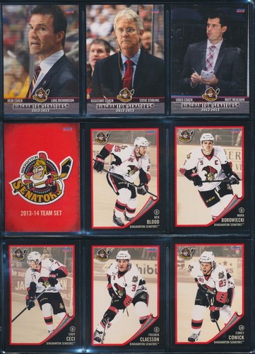 2006-07 to 2015-16 Choice Binghamton Senators AHL Team Set Single Cards - U PICK - Picture 102 of 194