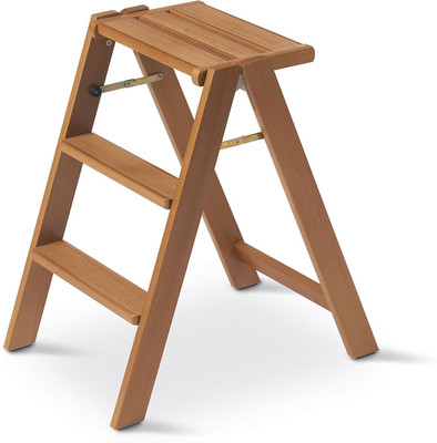 OSIMO Hocker, Holz - 3 Stufen - Abschließbar - Kirsche -