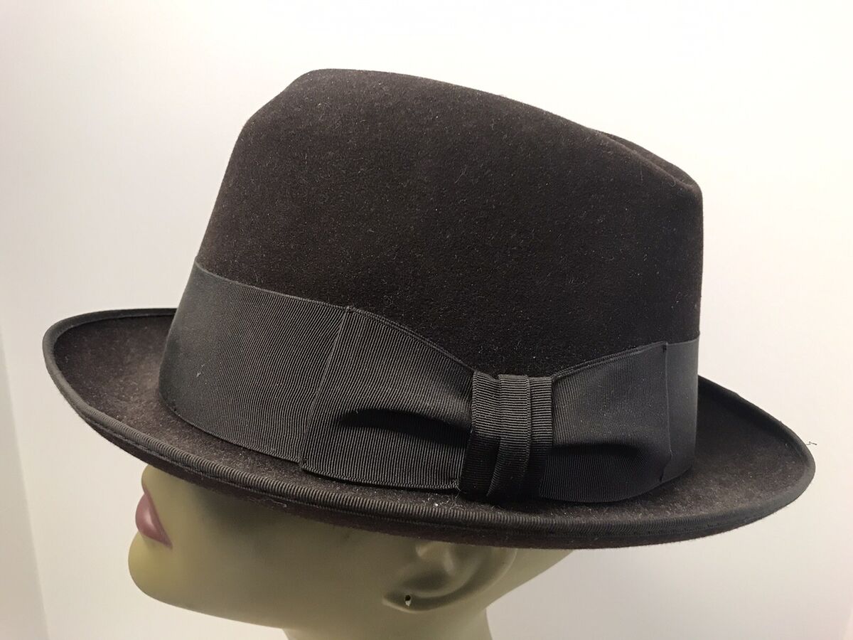 Stetson fedora style hat John B Stetson Royal Stetson 7 1/4 Stetson fedora style hat John B Stetson Royal Stetson 7 1/4