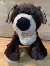 Webkinz Ganz Mocha Plush Puppy Dog No Code