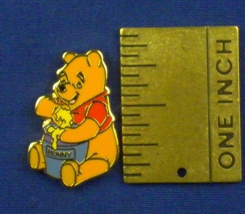Winnie the Pooh and Hunny Pot Mini pin Pooh Eating Honey Pin # 19256 - Picture 2 of 4