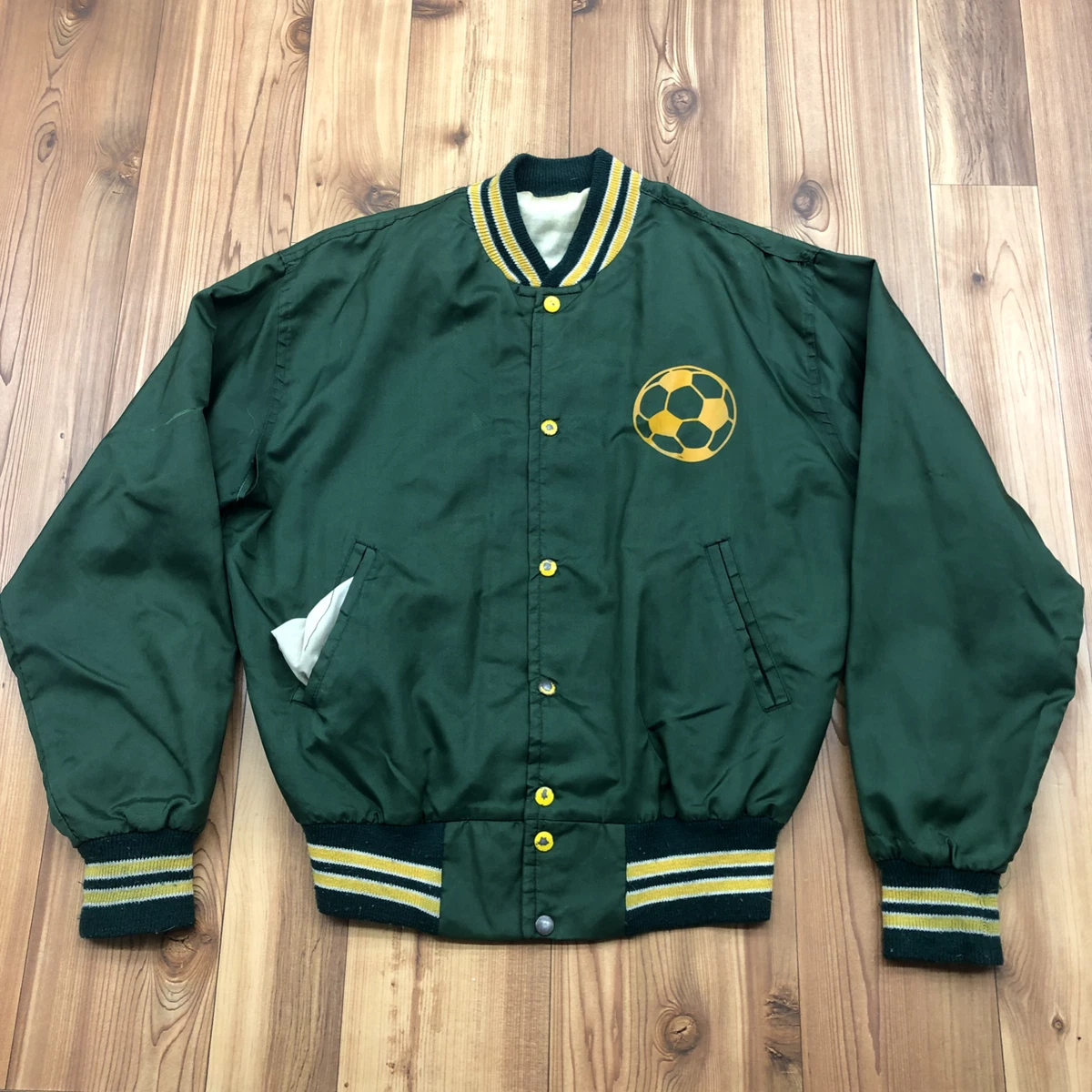 Soccer bomber jacket sale