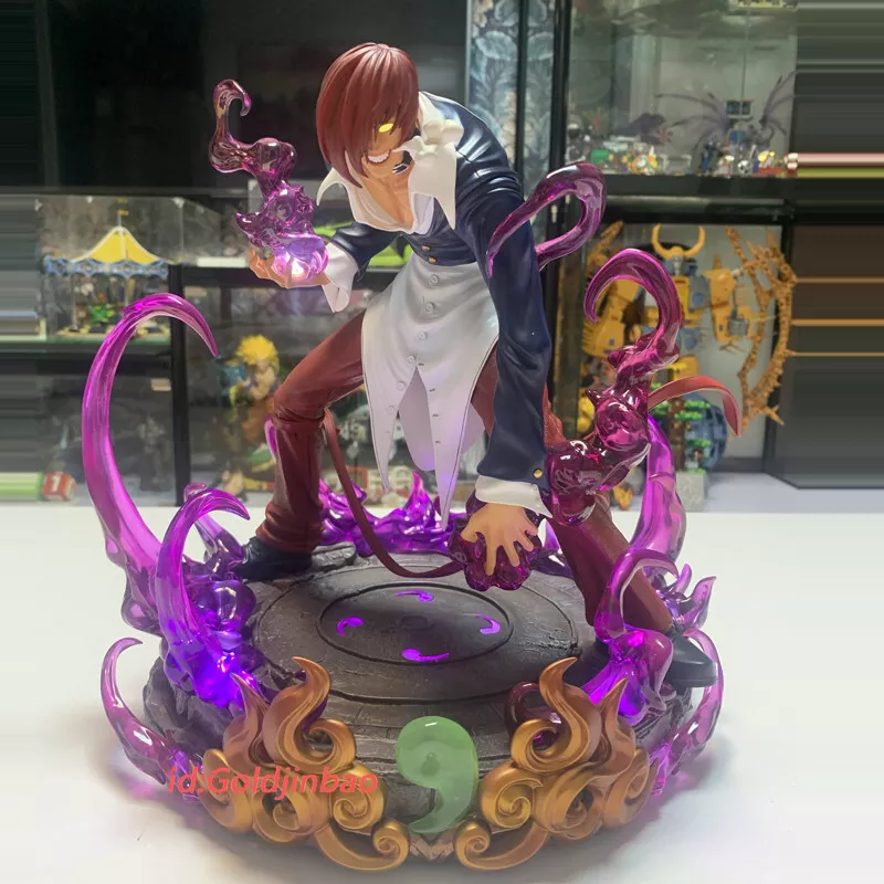 Iori Yagami Statue Resin Model Toys THE KING OF FIGHTERS JOMATAL 30cm