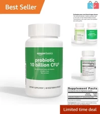 Everyday Digestive Support Probiotic, 10 Billion CFU, 60 Vegetarian Capsules