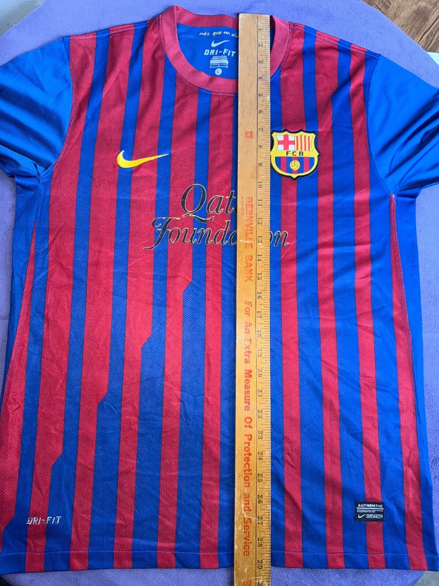 FC Barcelona 2011-12 Home Soccer Jersey INIESTA #8 Nike 418502-105