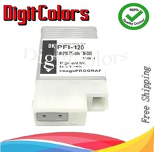 PFI-120 Black Ink Cartridge for Canon IPF TM-200 TM-205 TM-300 TM-305