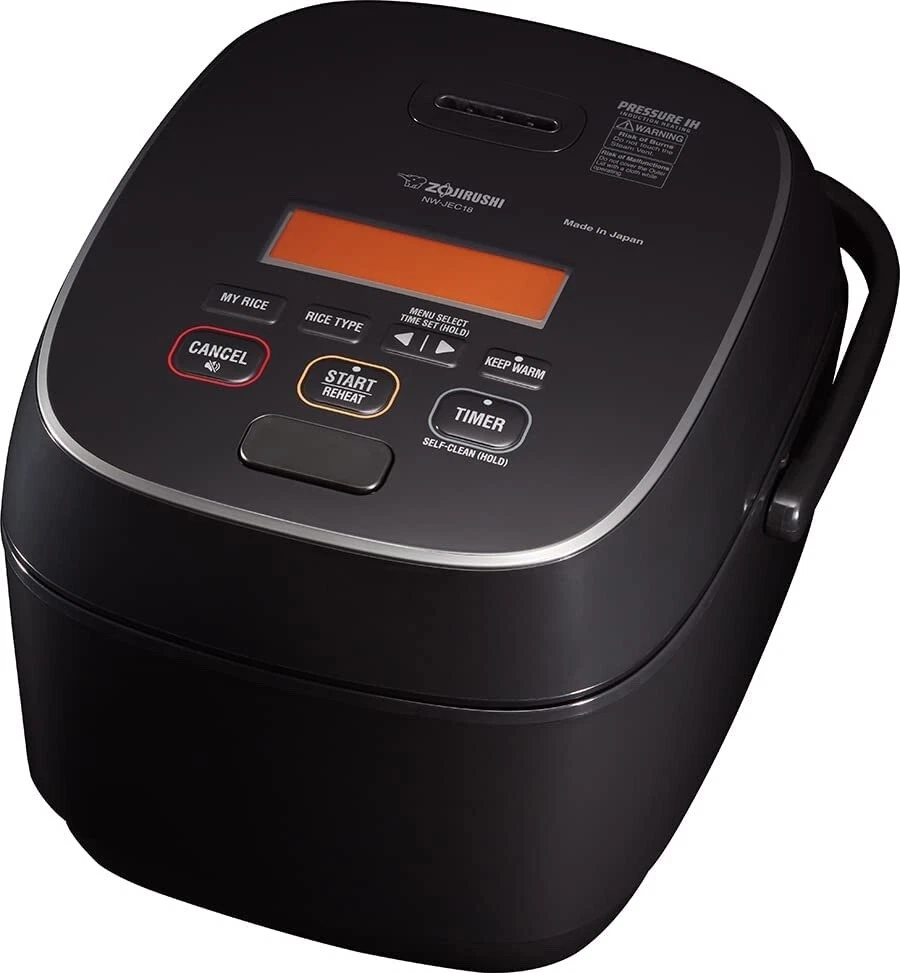 Zojirushi NW-JEC18BA Pressure Induction Heating (IH) Rice Cooker warmer 10 CUP