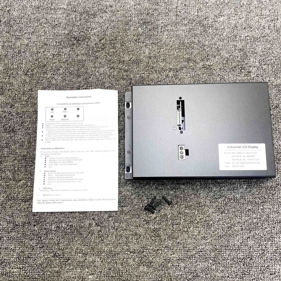 MONITOR LCD PLUG AND PLAY para MITSUBISHI CRT ON MELDAS M500 M520 M530 MDT962B Foto 2 de 4