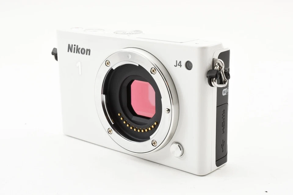 Nikon 1 J4 18.4MP Digital Camera Body White w/Charger [Exc+++] from Japan #A698 - Image 3 of 4