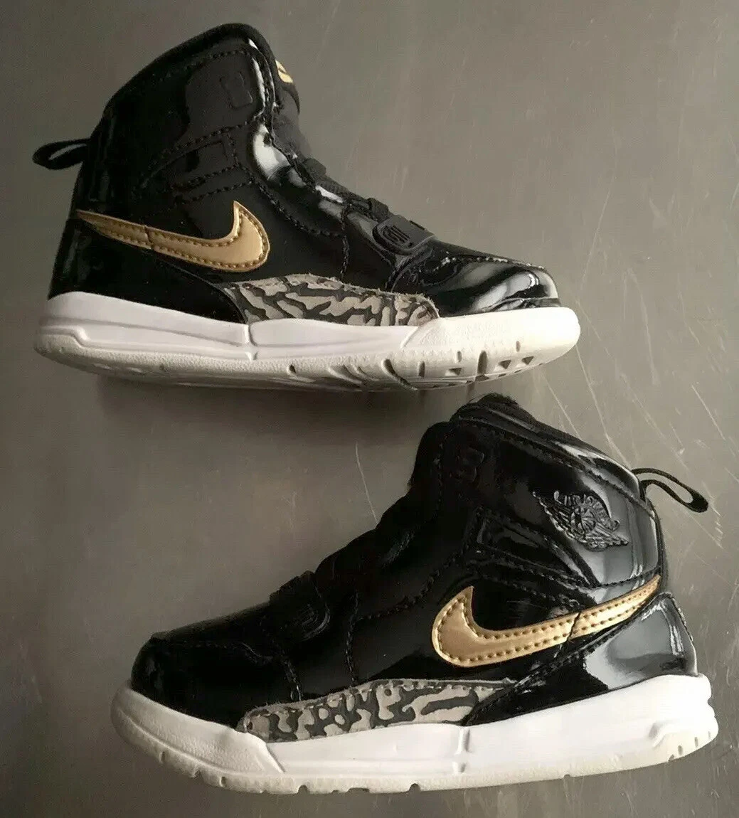 Jordan legacy top 312 patent leather