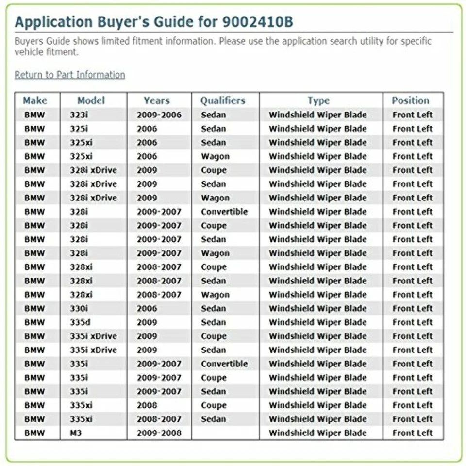 Escobilla limpiaparabrisas con gancho de viga Valeo 24" serie 900 - Paquete de 1 Foto 3 de 3