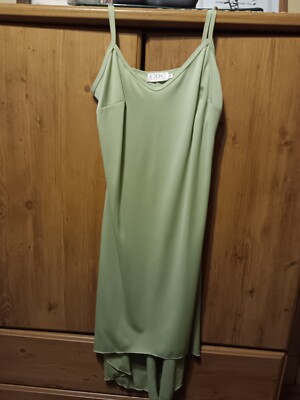 pale green slip dress Zarina Long Sleeve Velour Maxi Dress | Disturbia
