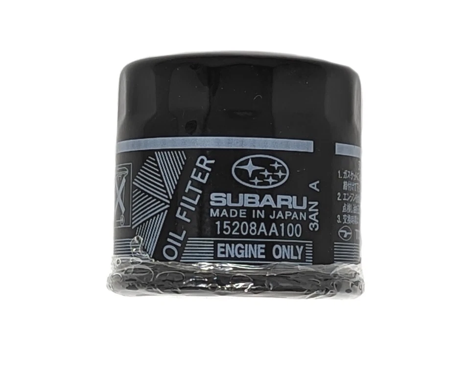 原始设备制造商工厂斯巴鲁发动机机油过滤器和粉碎垫片 15208AA100 正品 6 包 — 第 2/4 张图片