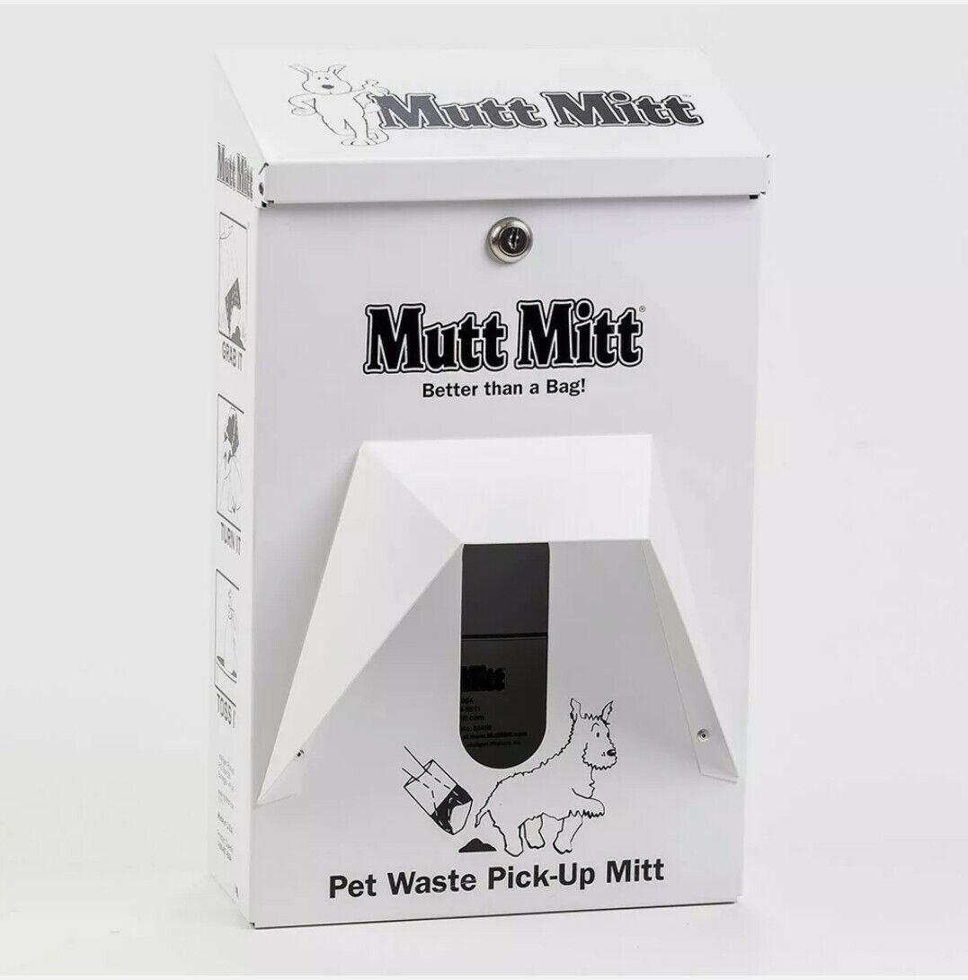 Mutt Mitt Dispenser - # 2400 Item Raleigh Mall White Ranking TOP4