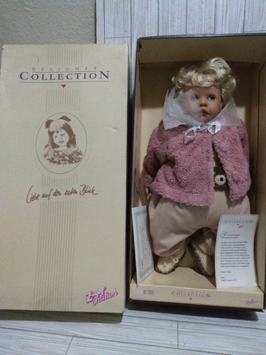 Clara Zapf CreationDoll By H Schwing 2003 with Certificate ,#203 - Picture 3 of 12