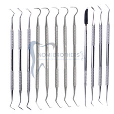 Professional Dental Restorative  Examination Set   12 PCS