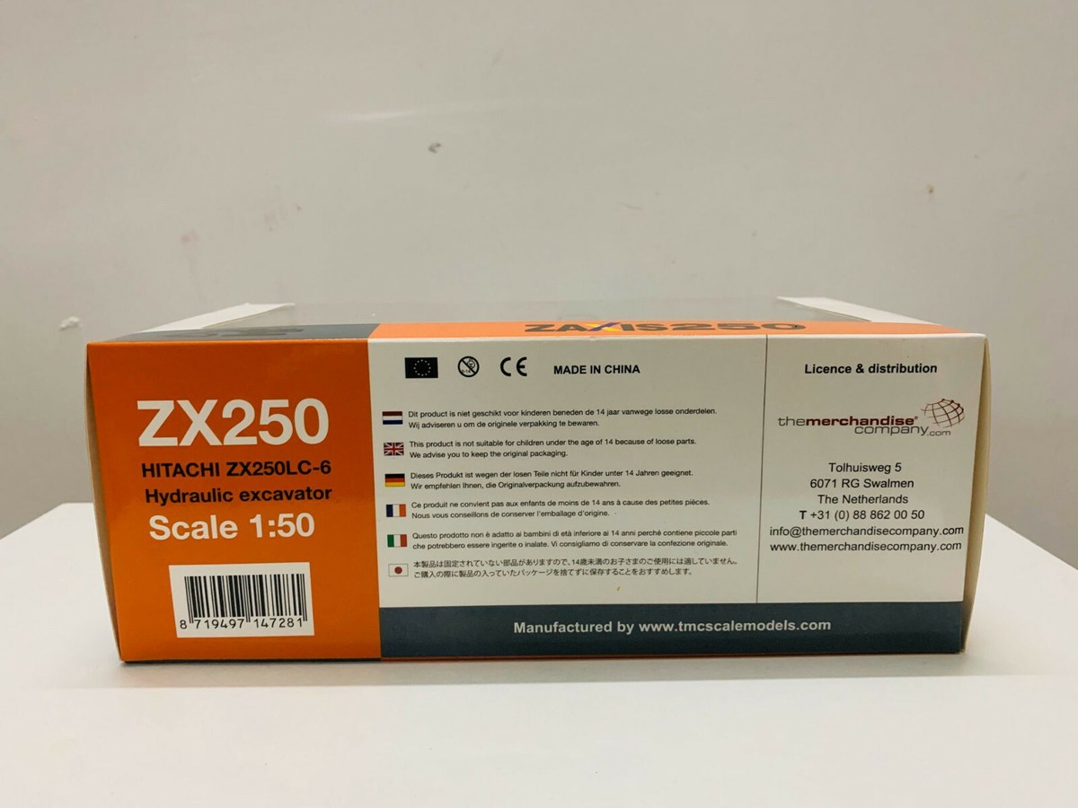 TORAY 東レ　ミニカー TMC 1:50 Hitachi ZX350LC-6 REVIEW! - YouTube