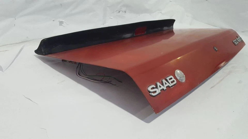 Red Trunk RWD OEM 86 87 88 89 90 91 92 93 94 SAAB 900 Convertible - Imagem 4 de 4