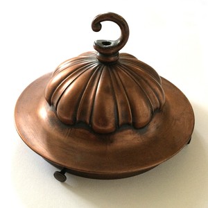 Antique Decorative Victorian Edwardian Large Copper Chandelier