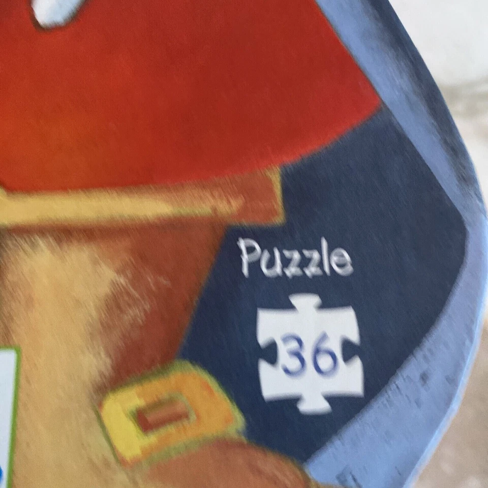 Rompecabezas Djeco Pirata Niño Tesoro 36 Piezas Completo Foto 3 de 4