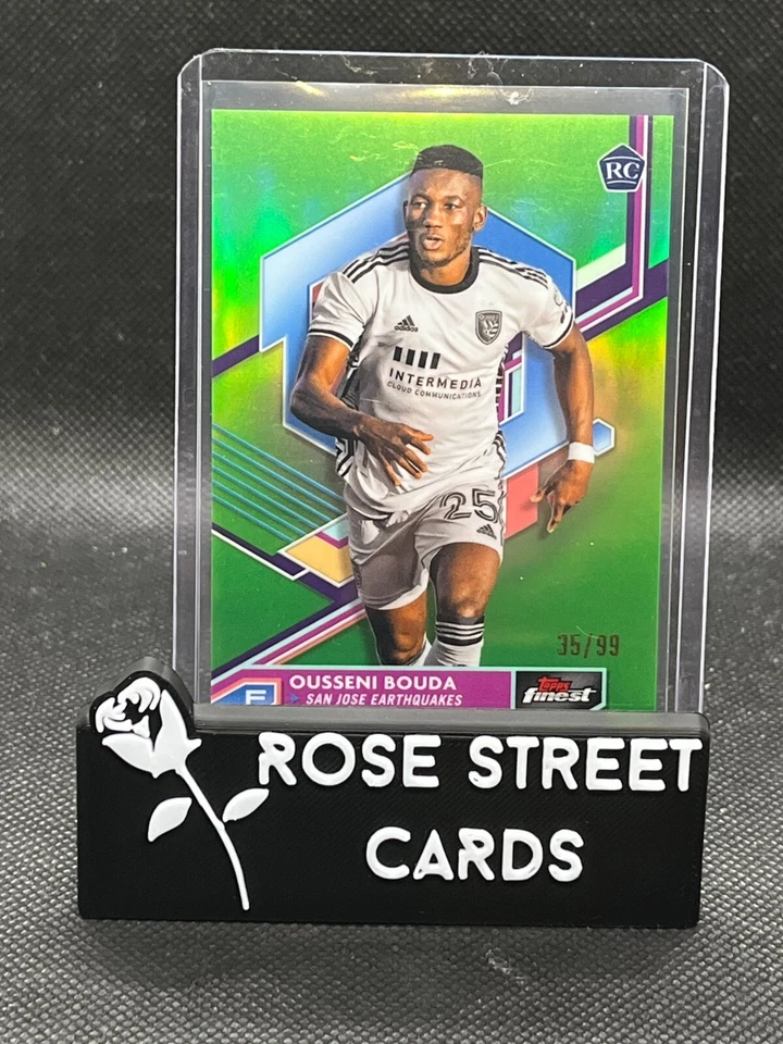 2023 Topps Finest MLS Neon Green Refractors /99 (Pick from list) - Image 3 of 4