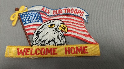 USA Aufnäher Patch Operation All our Troops - Welcome Home