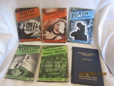 book set of 6 vintage Photography LITTLE TECHNICAL LIBRARY 1940's