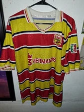 Atletica Monarcas Morelia 1998 Home Kit Size Large Fan-MADE