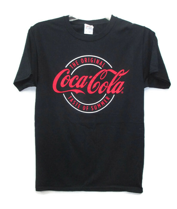 Coca-Cola Black T-shirt Tee Size 2XL 2X-Large Taste of Summer 100