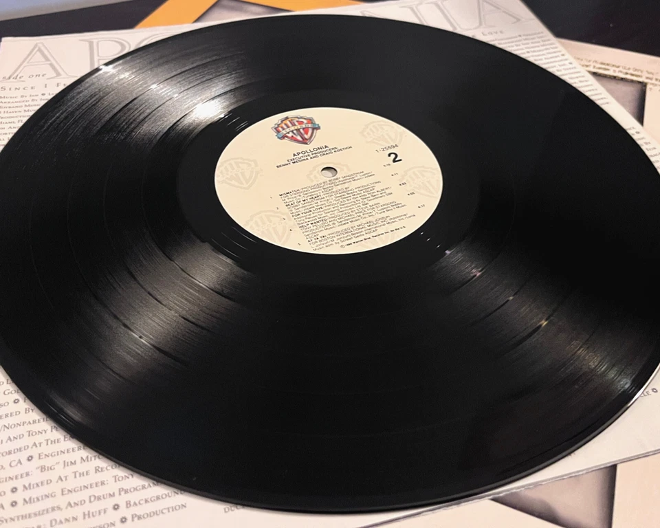 APOLLONIA - Self Titled (1988 Promo) - 12" Vinyl Record LP - VG+ - Image 3 of 3