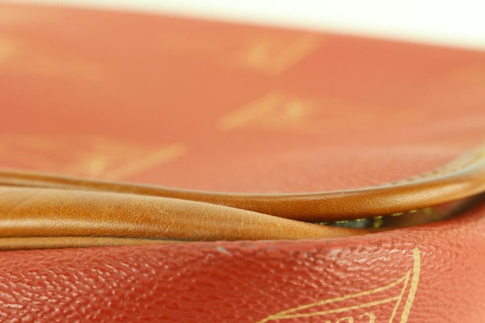 Louis Vuitton 1995 LV Cup Red Calvi Messenger 91lz817s | eBay