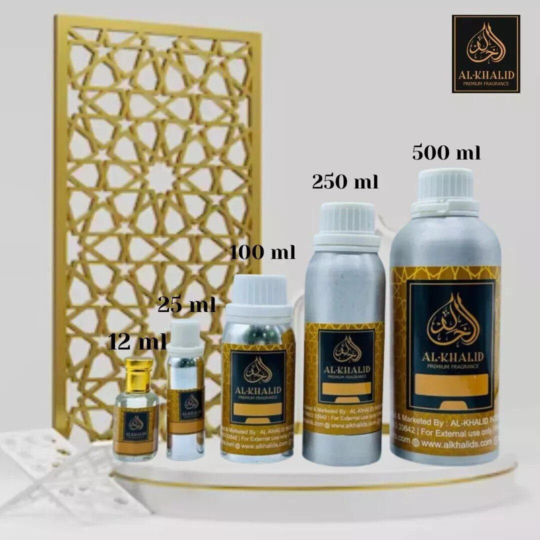 WISAL Long Lasting Attar Oil Al Khalid Concentrated Fragrance Fresh Perfume  Oil