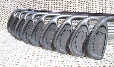 Mitsushiba Womens MISTRAL (3-PW,SW) 9Pc Iron Set RH~ Ladies Flex Graphite Shafts