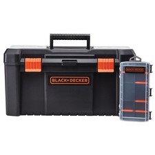 Black & Decker BDST60096AEV 10-Compartment 16" Toolbox & Organizer New