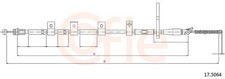 Bremsseil Seilzug Feststellbremse COFLE 92.17.5064 für SUZUKI SWIFT 3 MZ EZ DDiS