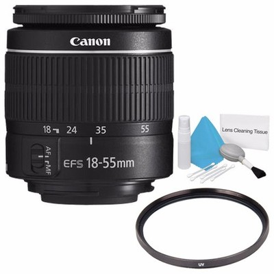 Canon EF-S 18-55mm f/3.5-5.6 III Lens Starter Bundle 08