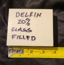 Glass Filled Delrin 1 1/4 x 3 1/2 x 2 7/8 (1.250 x 3.500 x 2.875) 1 1/4 Oversize