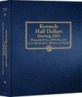 Whitman US Kennedy Half Dollar Coin Album 2003 – Date Volume 2, Blue