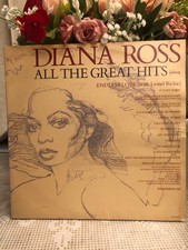 Diana Ross All The Great Hits M13-960C2 Double LP Motown Records NM