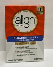 Align Probiotic Bloating Relief  Food Digestion - 28 Capsules EXP: 06/2026 