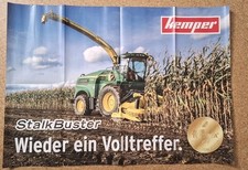 Kemper StalkBuster + John Deere 8400i -Poster 84x60 cm ... gefaltet DIN A4 - TOP