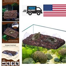 Turtle Basking Platform with Strong Suction and Multipurpose Design for Tanks
