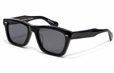 Oliver Peoples N.04 Sun Sunglasses Black/Gray 53-19-145mm With Case New