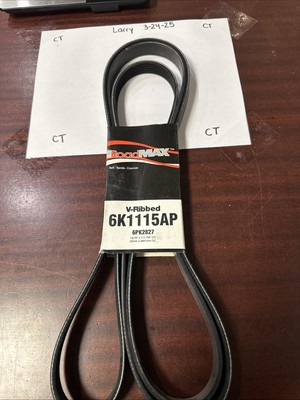 Serpentine Belt-Automotive V-Ribbed Belt(Standard) Roadmax 6K1115AP
