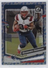 2023 Panini Donruss Optic Rocket Prizm Rhamondre Stevenson #131 0wc9