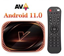 VONTAR X4 Amlogic S905X4 Smart TV Box Android 11 4GB 32GB Wifi BT AV1 Media Play