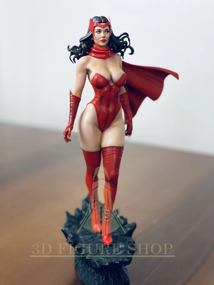 Figura Bruja Escarlata 25cm/Pintada Pro Foto 4 de 4