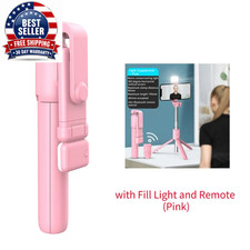 Wireless Selfie Stick Foldable Tripod Stand with Bluetooth Remote Extendable Tri