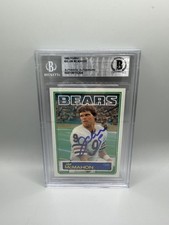 Jim McMahon Signed 1983 Topps #33 Rookie Card Beckett Auto L2. rookie card picture