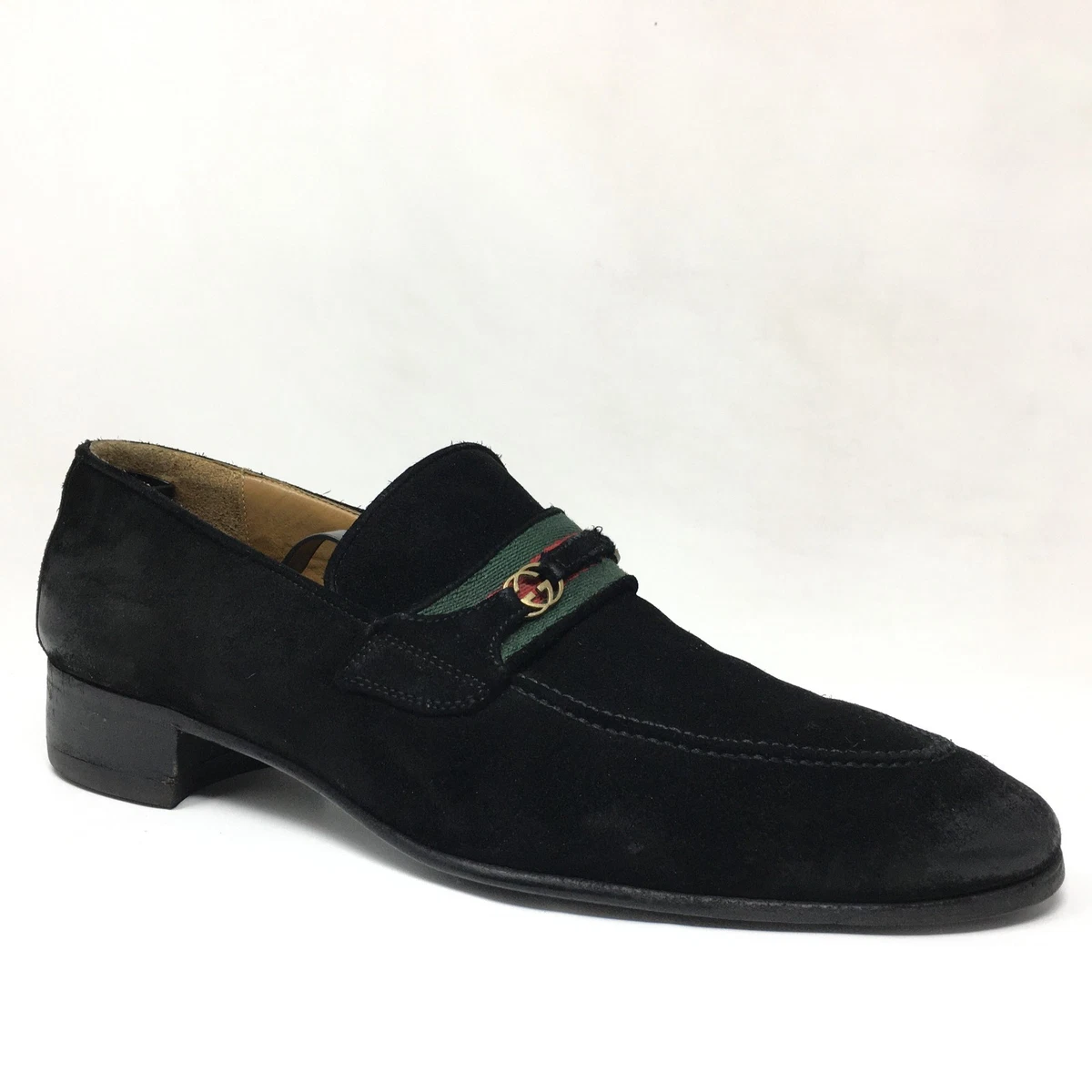 Gucci Suede Black Dress Shoes for Men for sale | eBay display picture 2